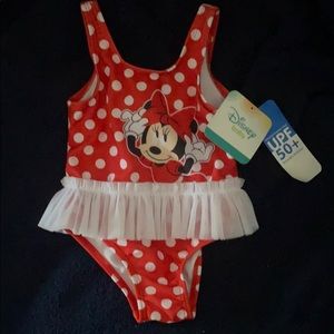 Mini mouse swim suit